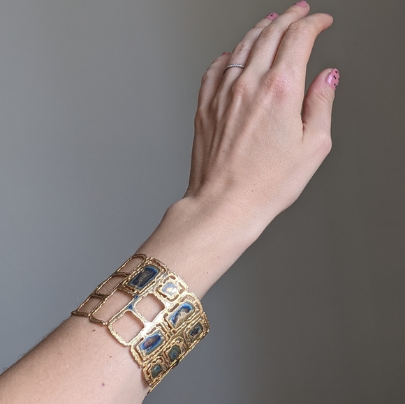 Vintage Brass bracelet - Picture 3 of 3